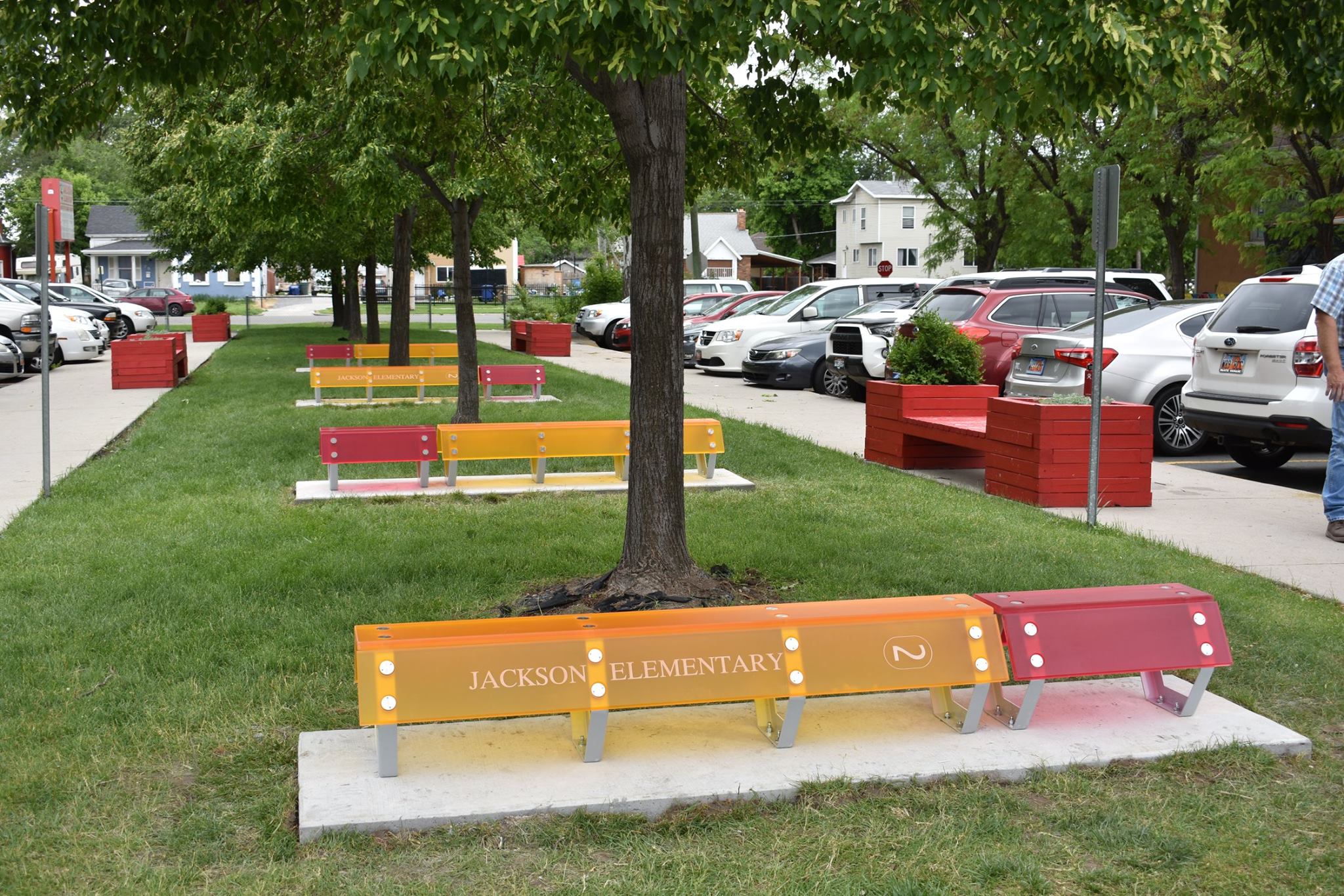Projects Metal Bench Jackson Elementary