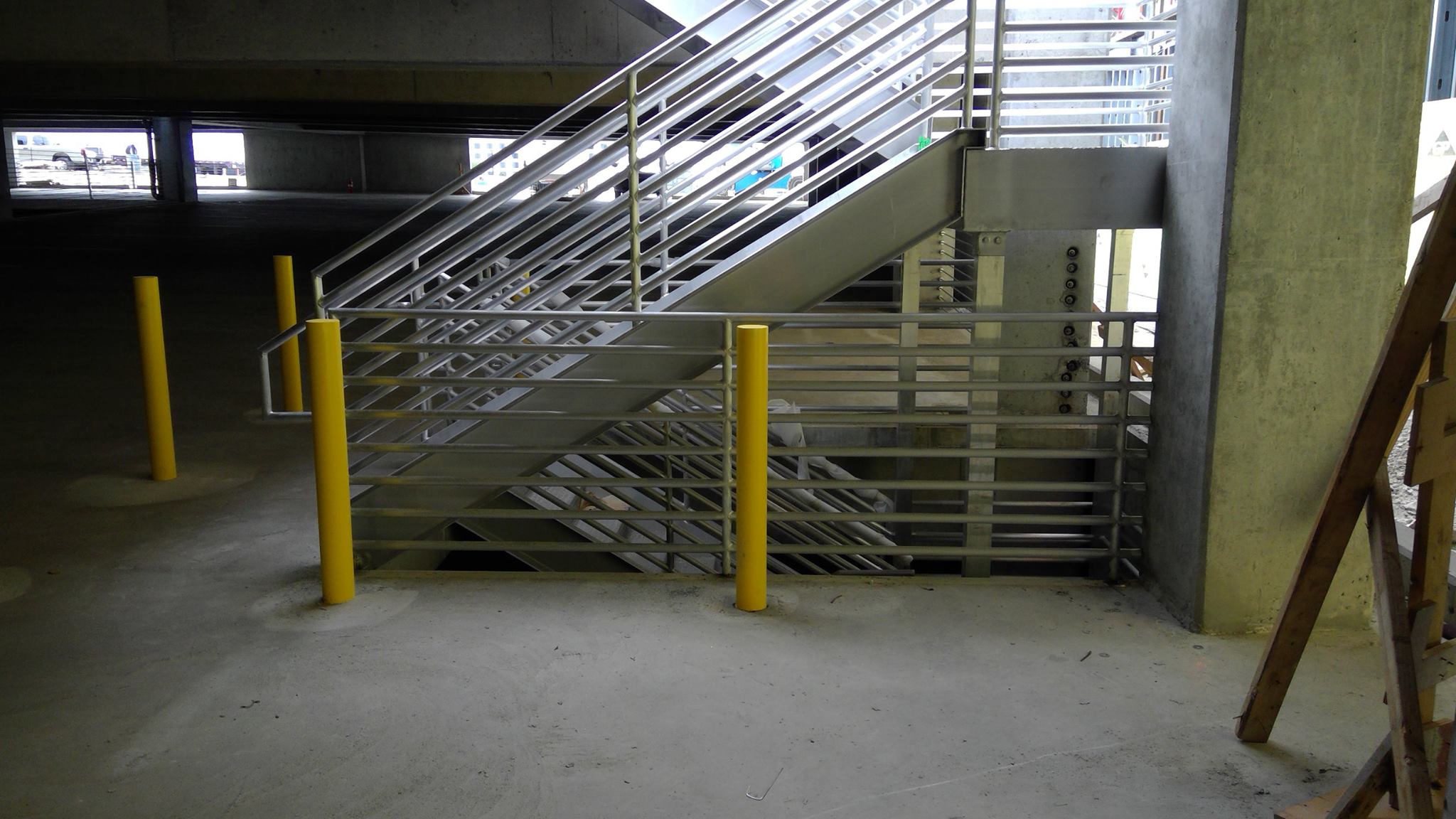 SOJO station AMF metal stair railing All Metals Fabrication Projects